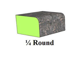 Countertop Edge 1/4 Round